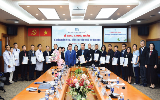 TQC CGLOBAL đánh giá và cấp chứng nhận ISO 9001:2015 cho Bệnh viện ĐH Y Dược TP. Hồ Chí Minh