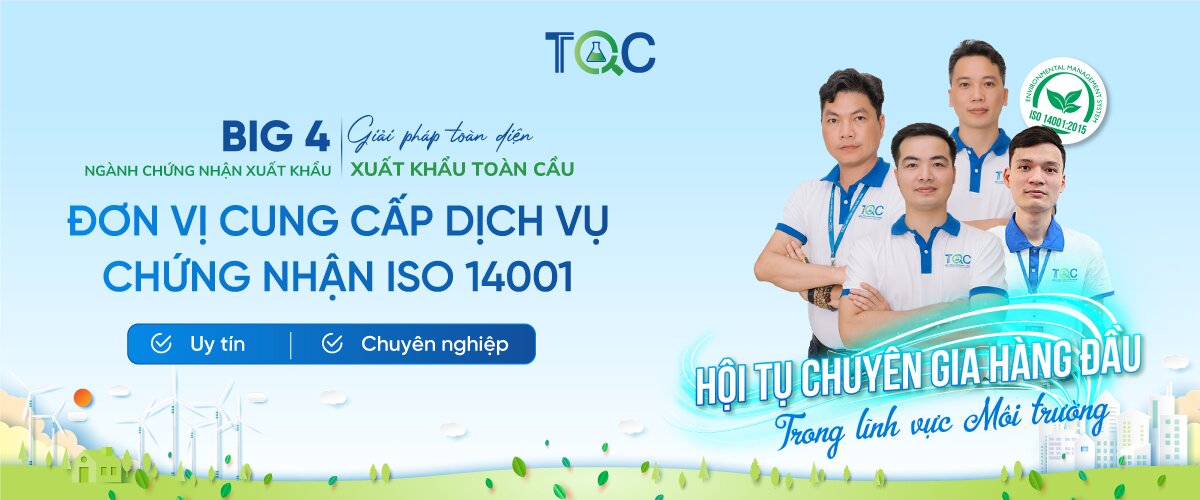 Dịch vụ chứng nhận ISO 14001