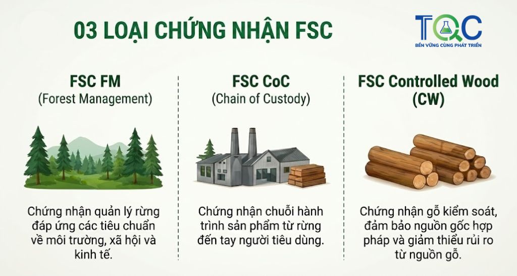 03 Loại chứng nhận FSC