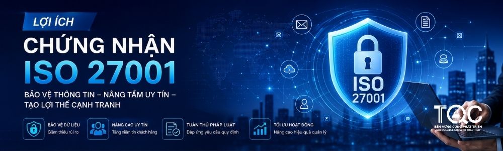 Lợi ích chứng nhận iso 27001