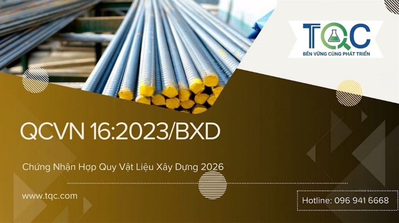 Chứng nhận Hợp quy vật liệu xây dựng 