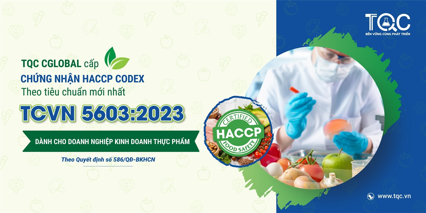 Tiêu chuẩn HACCP Codex 2020 theo TCVN 5603:2023 mới nhất