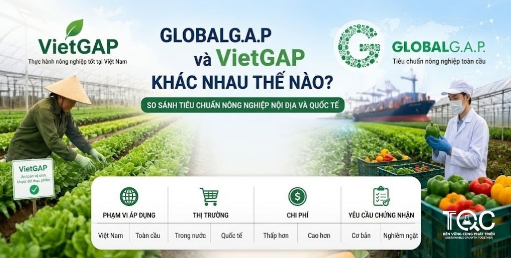 So sánh Global Gap và Vietgap