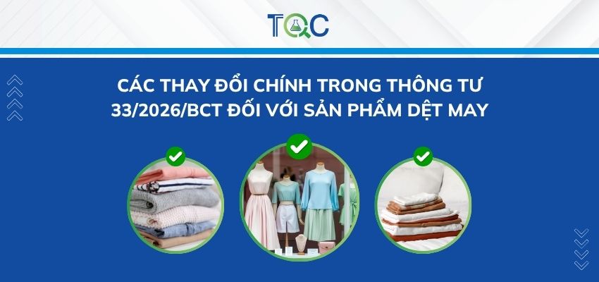 Các thay đổi chính thông tư 33/2026/tt-bct