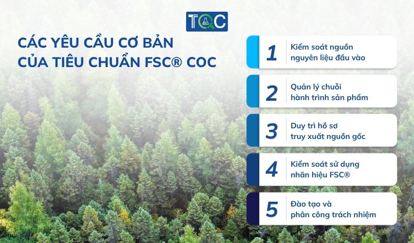Các yêu cầu cơ bản của FSC