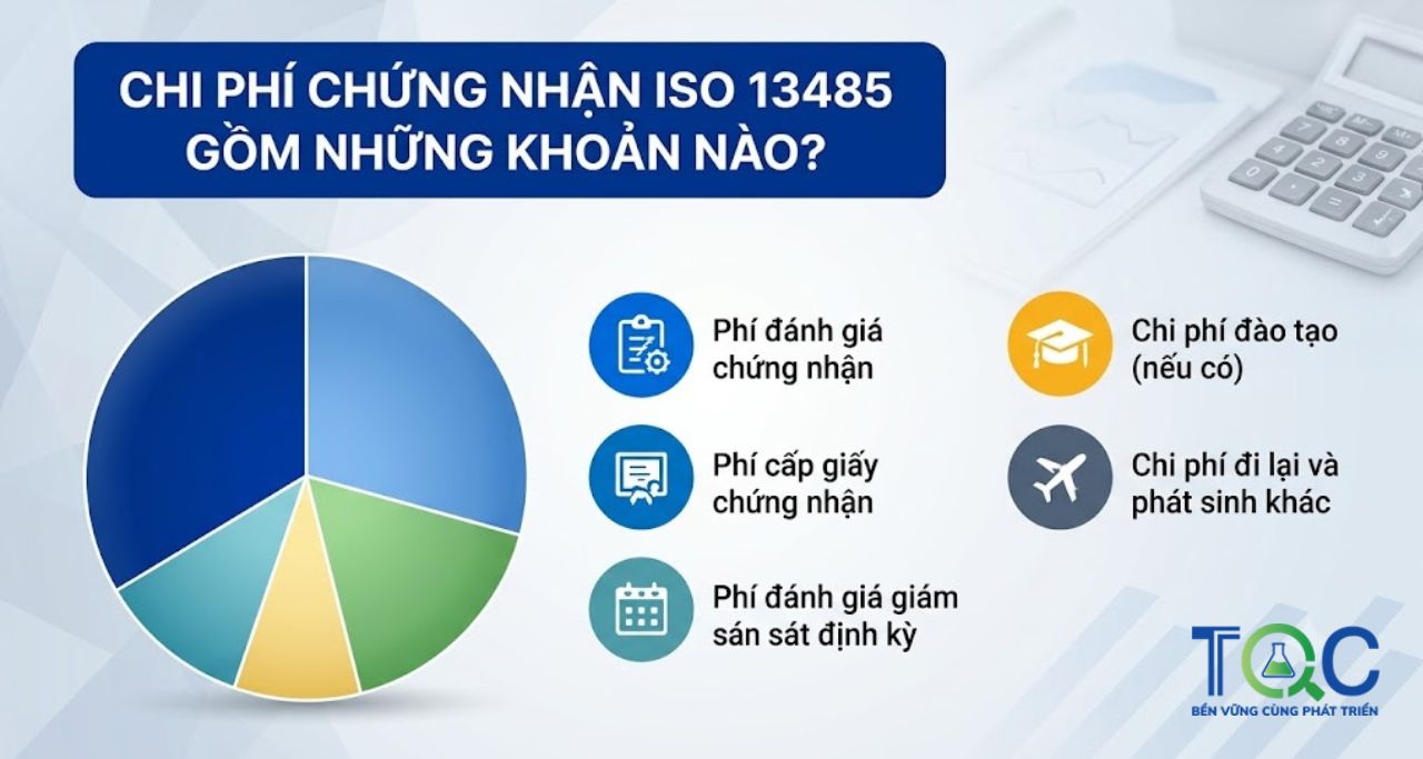 Chi phí chứng nhận iso 13485 gồm những khoản nào