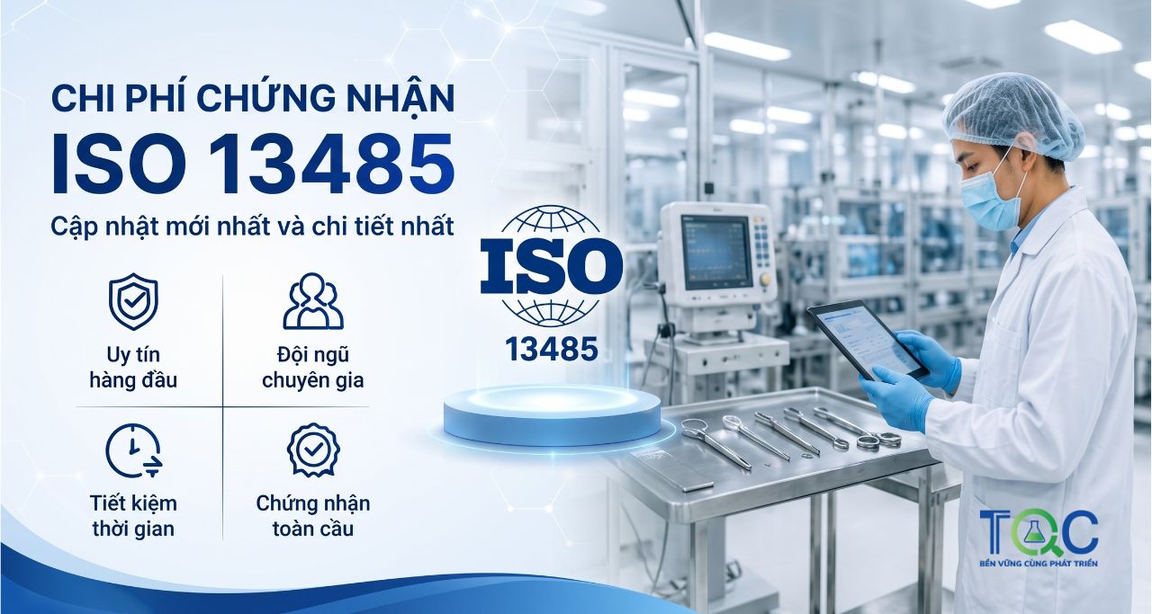 Chi phí chứng nhận iso 13485