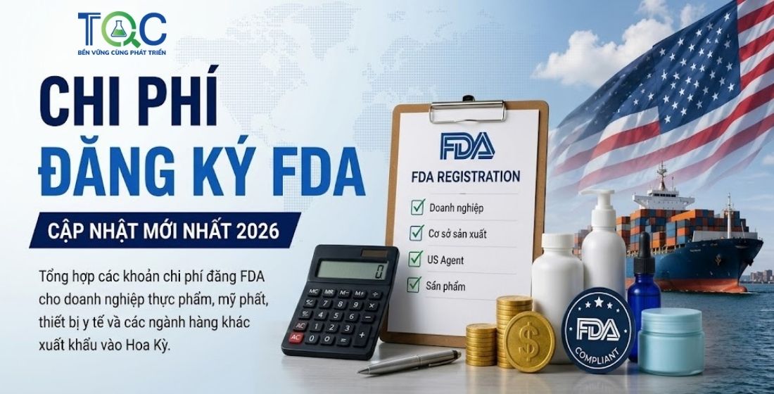 Chi phí đăng ký chứng nhận FDA