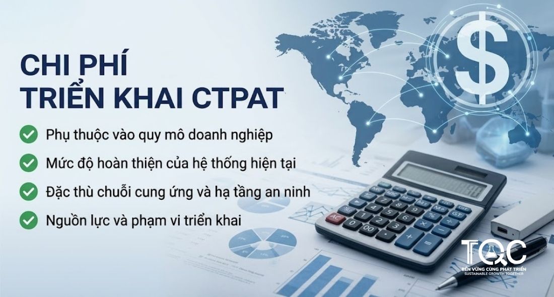 Chi phí triển khai CTPAT