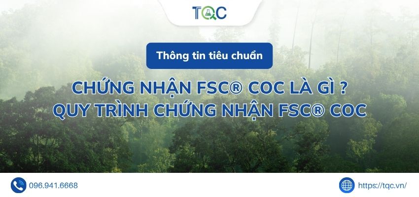 Chứng nhận Fsc CoC là gì?