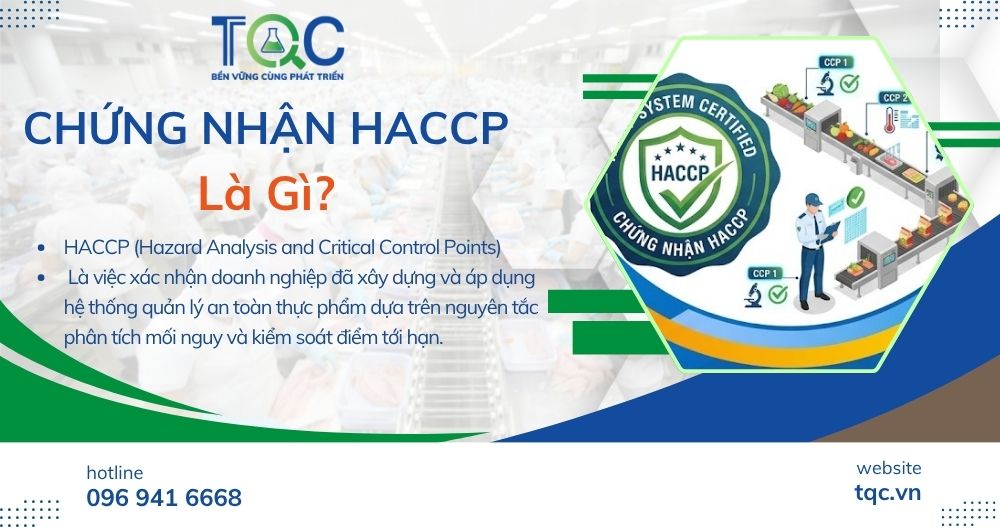 Chứng nhận haccp là gì