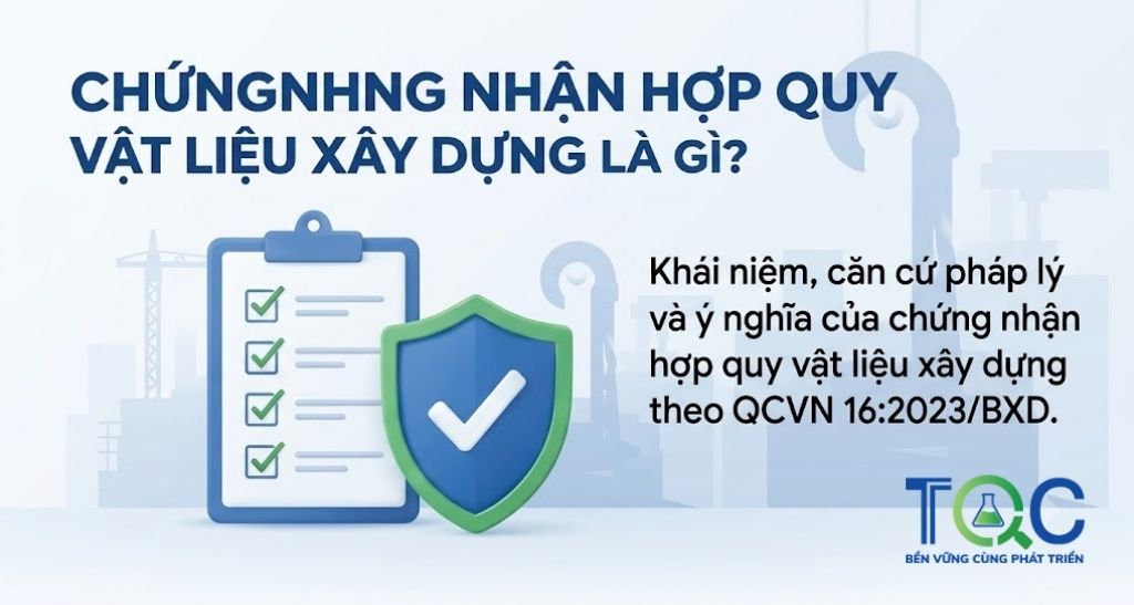Chứng nhận hợp quy vật liệu xây dựng là gì?