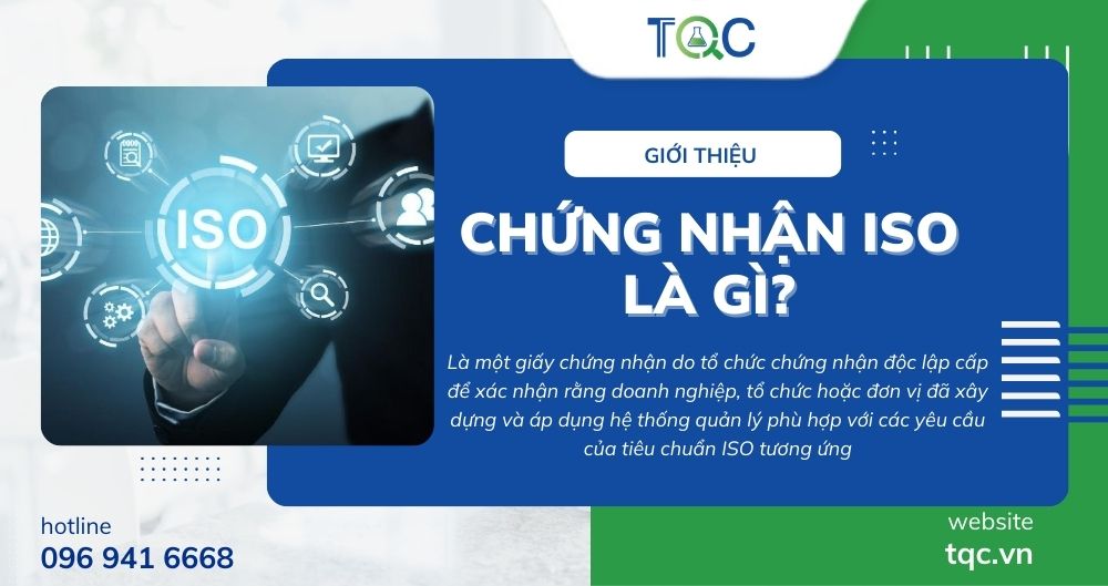 Chứng nhận iso là gì?