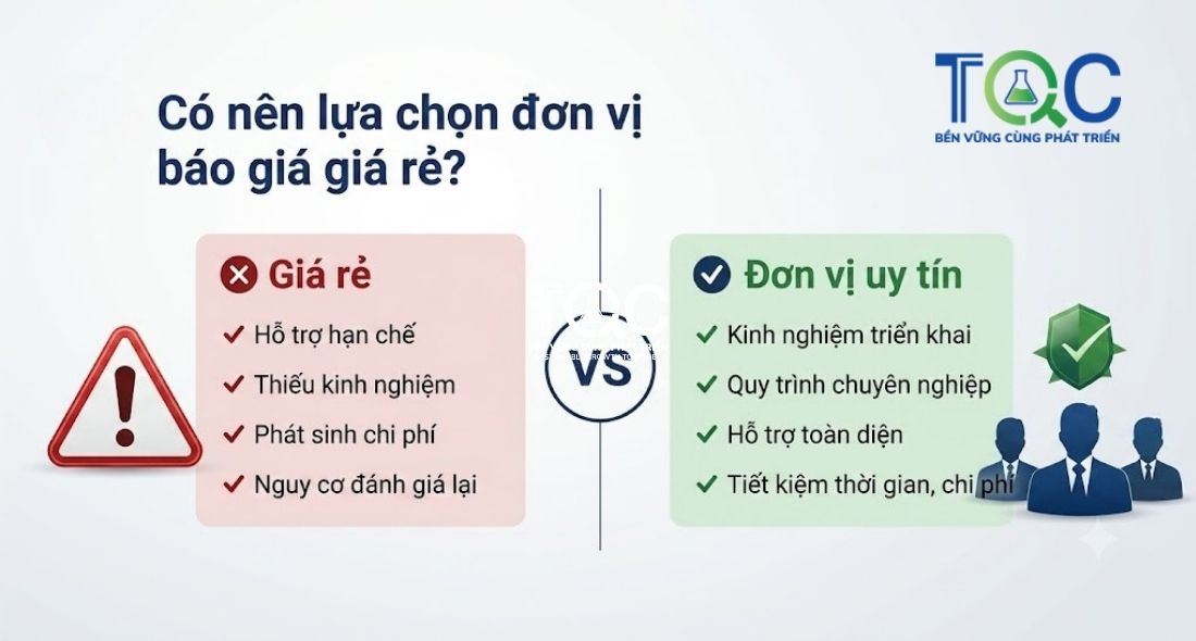 Có nên lựa chọn đơn vị báo giá chứng nhận GRS giá rẻ?