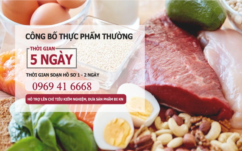 Công bố sản Thực phẩm năm 2023 | TQC