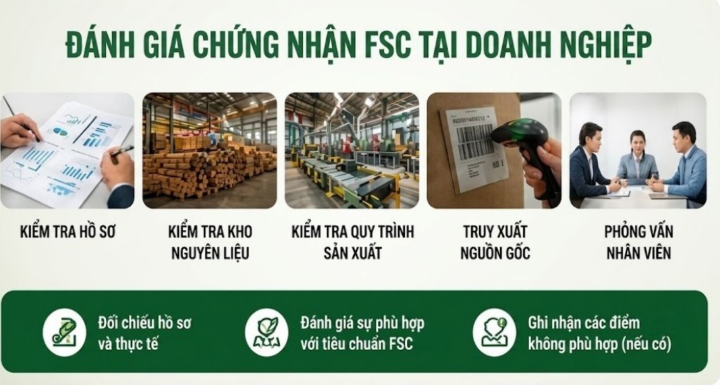 Đánh giá chứng nhận fsc tại doanh nghiệp