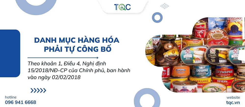 Sản phẩm Tự Công bố sản phẩm