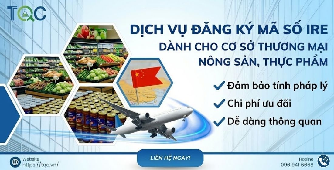 Dịch vụ đăng ký mã số IRE