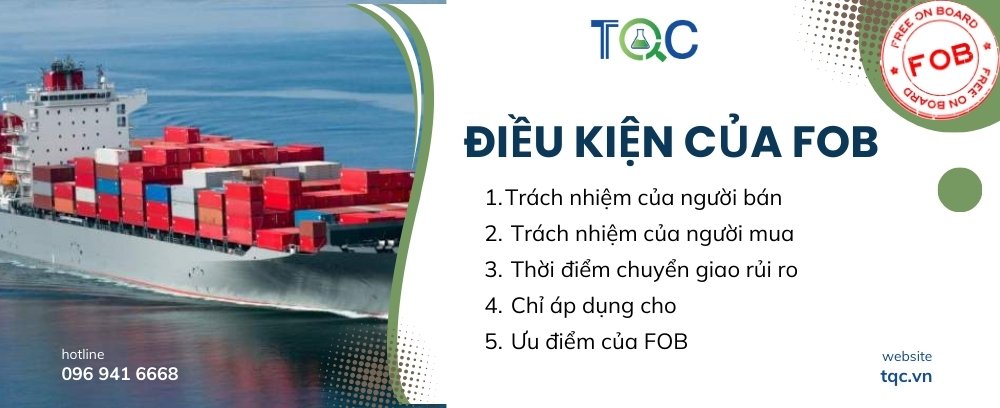 Điều kiện của FOB 