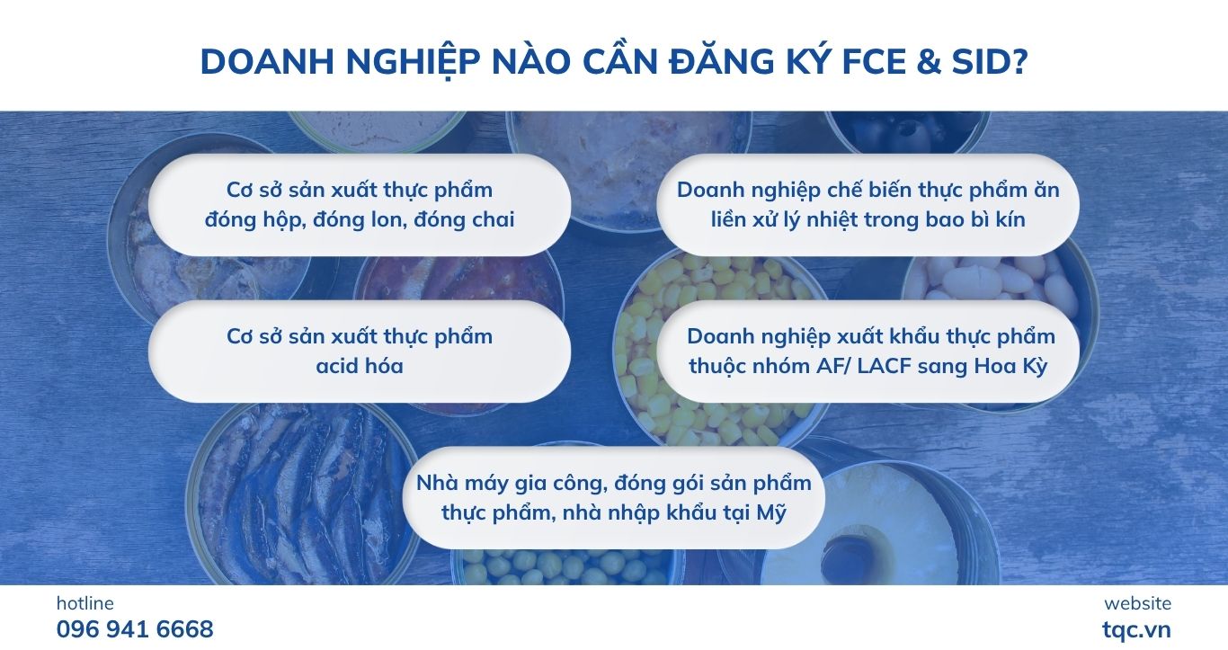 Doanh nghiệp nào cần đăng ký FCE & SID