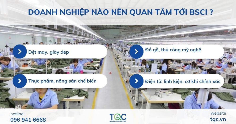 Doanh nghiệp nào cần làm BSCI