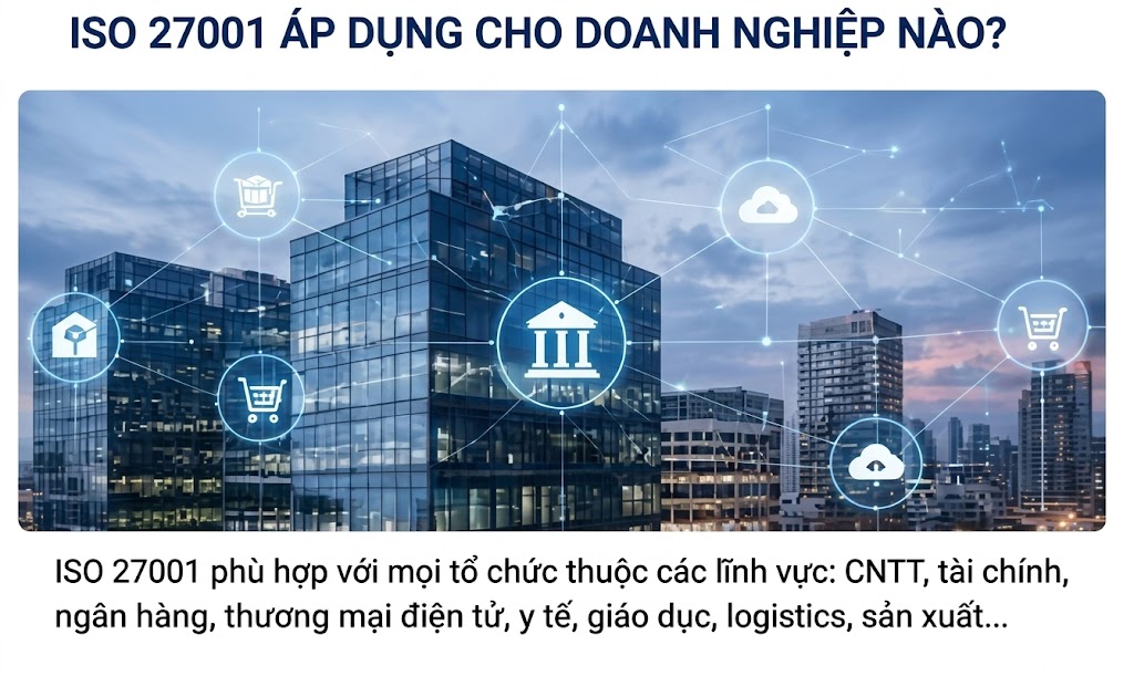 ISO 27001:2022 Áp dung cho doanh nghiệp nào