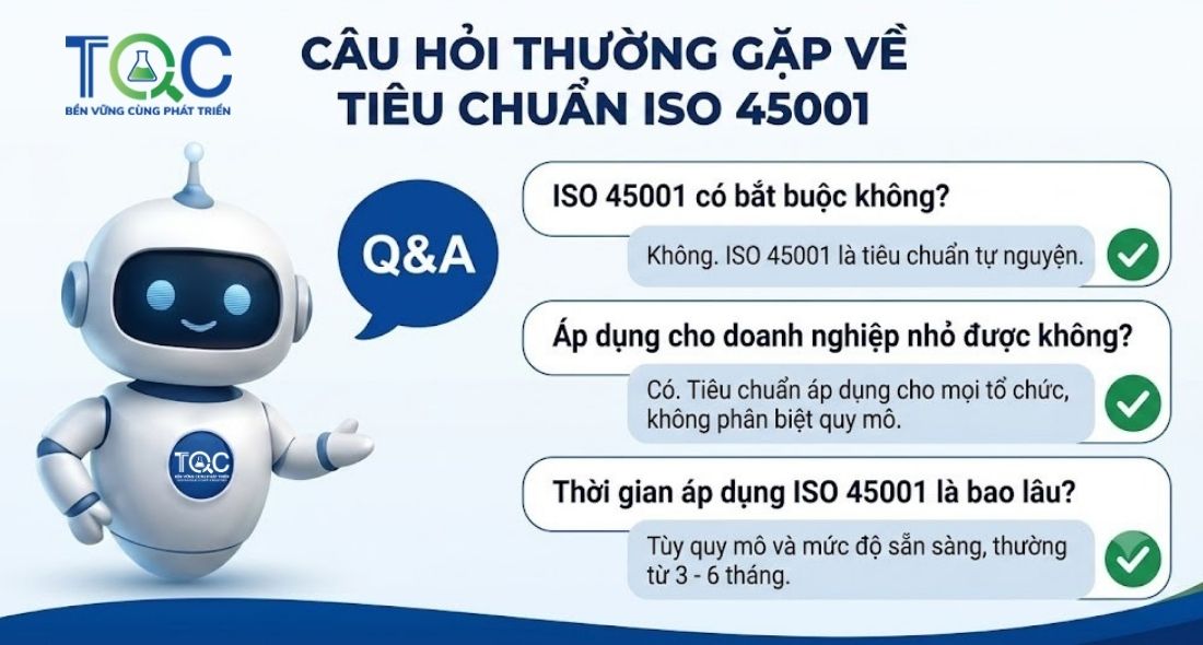 FAQ - Tiêu chuẩn ISO 45001:2018