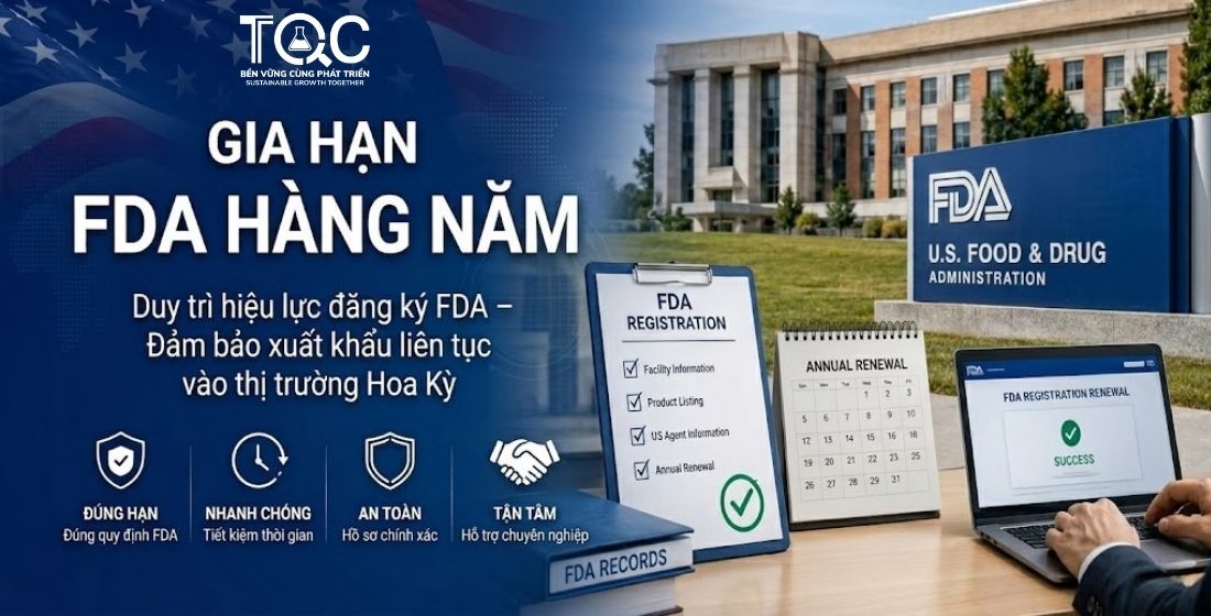 Gia hạn FDA hàng năm