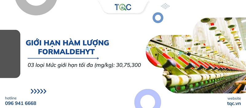 Giới hạn Formaldehyt theo QCVN 01:2017/BCT