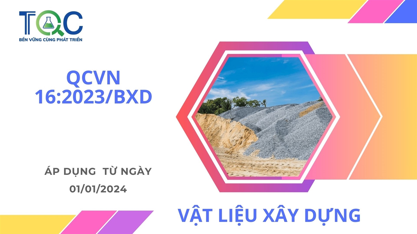 QCVN 16:2023/BXD - Vật liệu xây dựng năm 2024 | TQC CGLOBAL