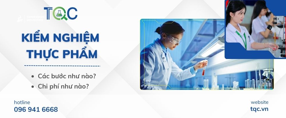 Dịch vụ kiểm nghiệm thực phẩm mới nhất TQC