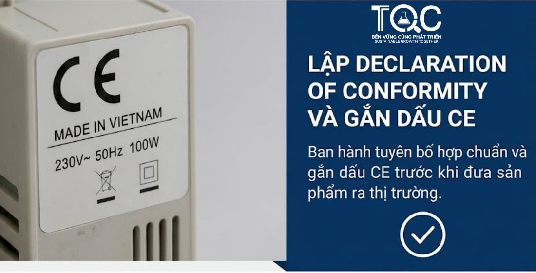 Ban hành Declaration of Conformity (DoC)