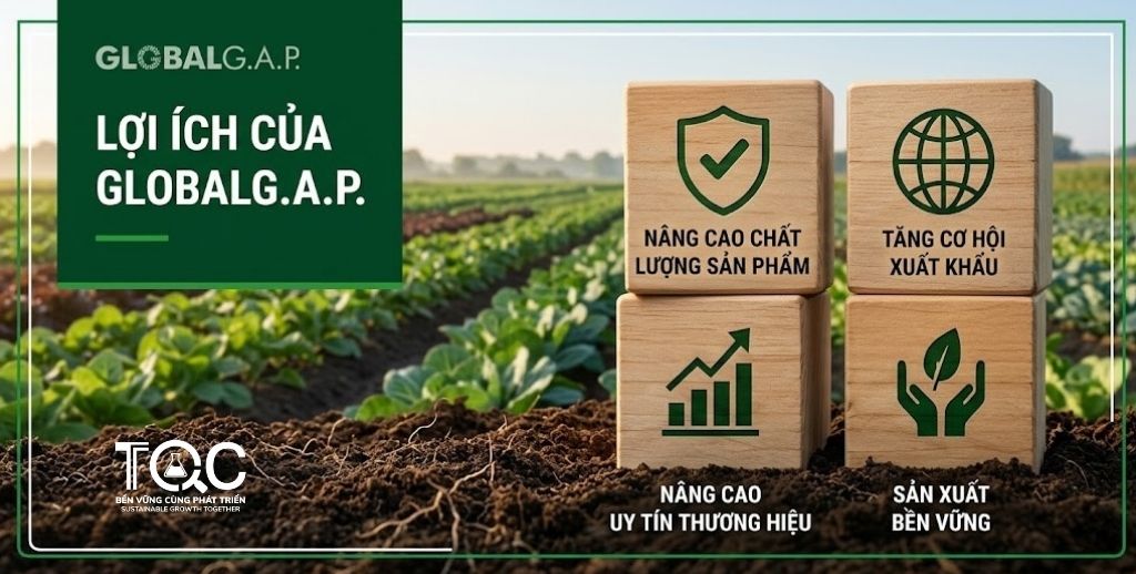 Lợi ích chứng nhận Global G.A.P