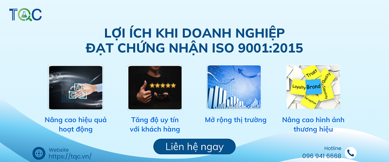 lợi ịch doanh nghiệp khi đạt chứng nhận iso 9001