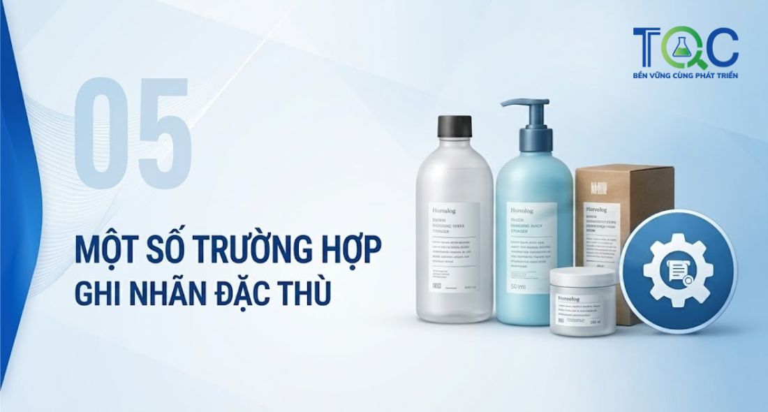 Hàng hóa nào không phải ghi nhãn?