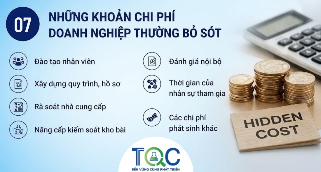 Những khoản chi phí doanh nghiệp thường bỏ sót