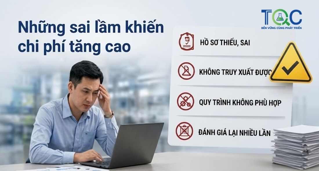 Những sai lầm khiến chi phí chứng nhận GRS tăng cao