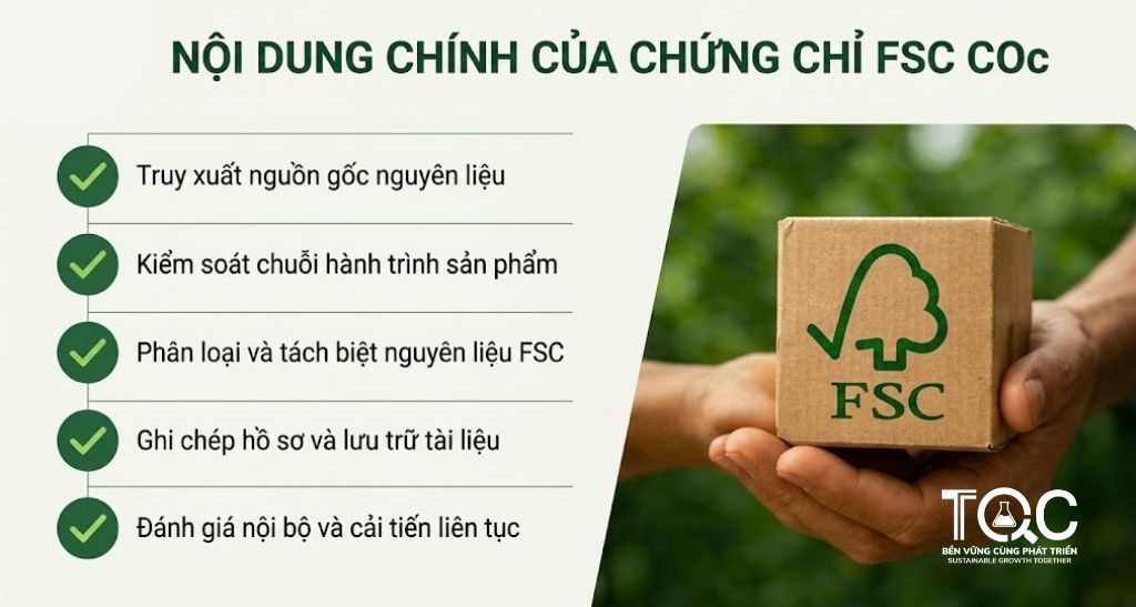 Nội dung chứn chỉ fsc coc