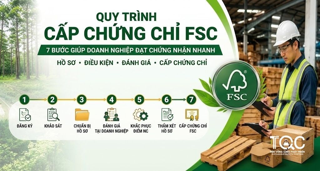 Quy trình cấp chứng chỉ fsc