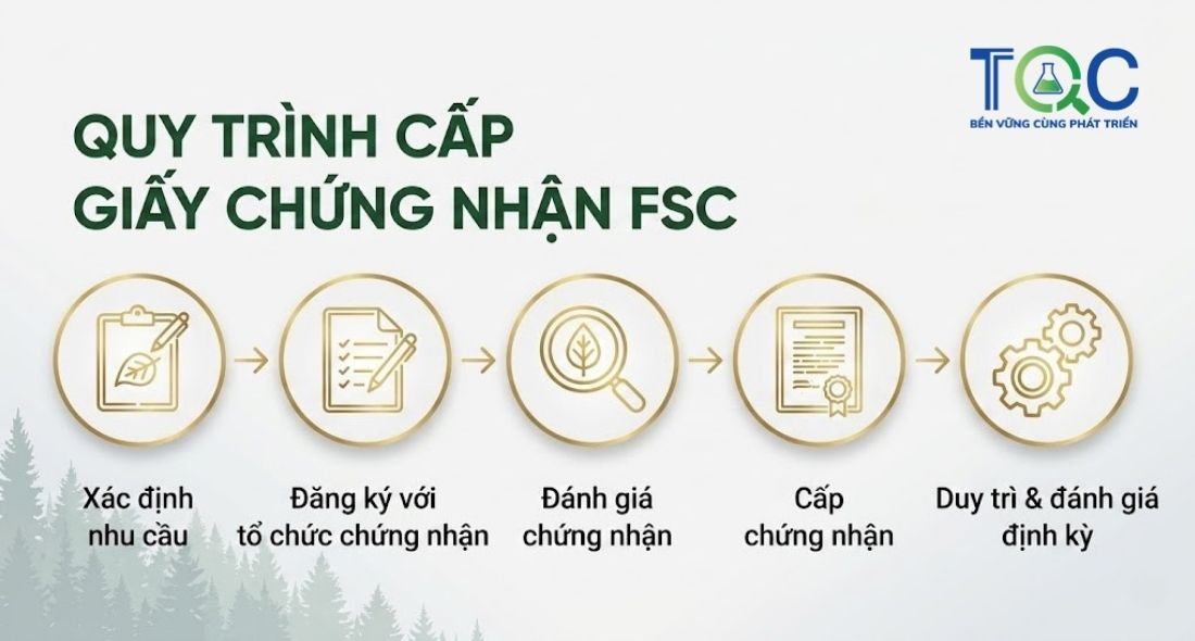 Làm thế nào để được cấp giấy chứng nhận FSC?