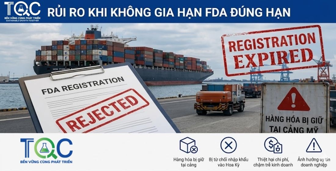 Rủi ro không gia hạn đúng lịch