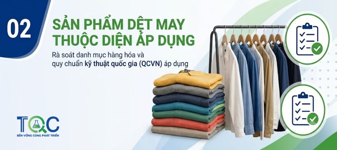 Sản phẩm dệt may thuộc điều chỉnh TT 33/2026/TT-BCT