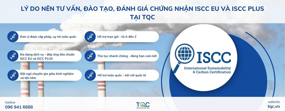 Lý do chọn TQC tư vấn đào tạo chứng nhận ISCC