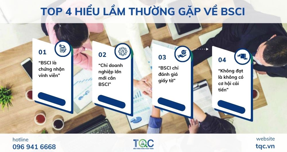 Top 4 hiểu lầm phổ biến về BSCI