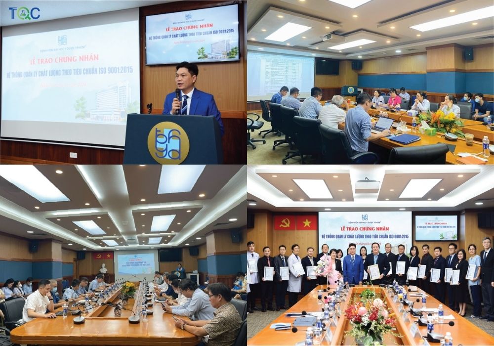 Trung tâm TQC chứng nhận ISO 9001 cho Công ty TNHH Hệ thống thông tin FPT