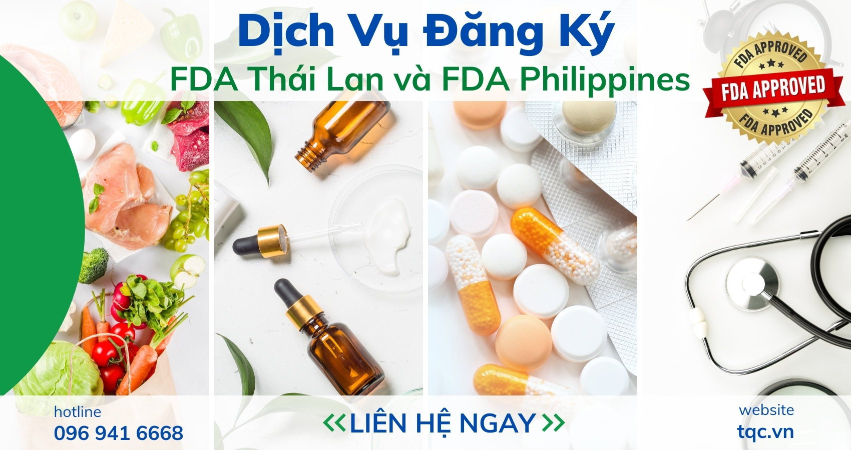 Dịch Vụ Đăng Ký FDA Thái Lan và FDA Philippines Tại TQC | Uy Tín - Chuyên Nghiệp