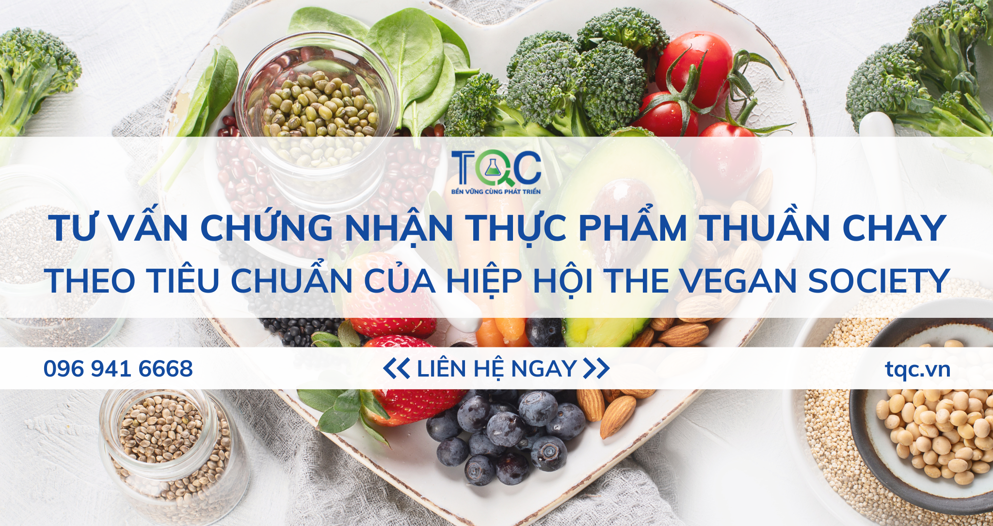 Tư Vấn Chứng Nhận Thực Phẩm Thuần Chay Theo Tiêu Chuẩn Của Hiệp Hội The Vegan Society Năm 2024 | Uy Tín - Nhanh Chóng 