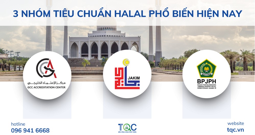 03 nhóm tiêu biểu cần chứng nhận halal
