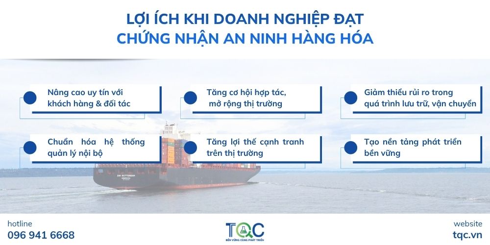 Loi ich khi dat chung nhan