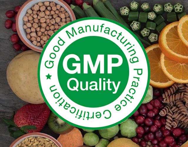 chứng nhận gmp thực phẩm 